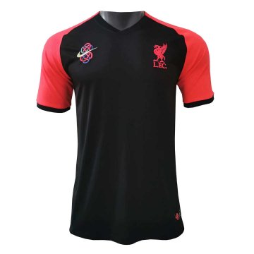 2021-22 Liverpool Black Football Training Shirt Men's