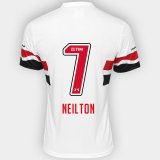2016-17 Sao Paulo Home White Football Jersey Shirts Neilton #7