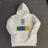 #Hoodie Brazil 2022 White II Pullover Soccer Sweatshirt Men's
