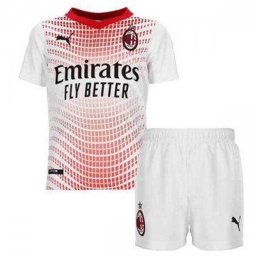 2020-21 AC Milan Away Kids Football Kit (Shirt + Shorts)