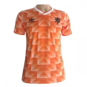 1988 Netherlands Retro Home Men's Football Jersey Shirts [26712465]