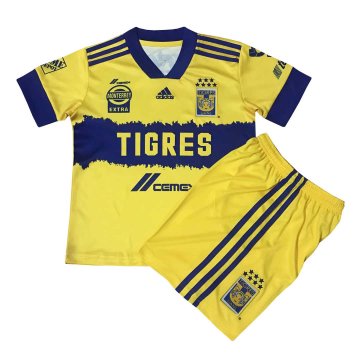 2020-21 Tigres UANL Home Kids Football Kit(Shirt+Shorts)