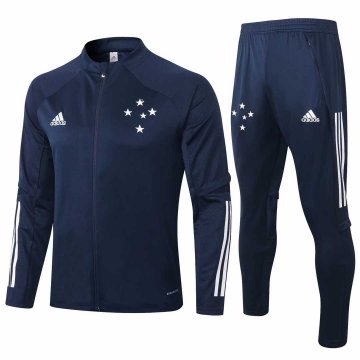 2020-21 Cruzeiro Navy Men's Football Training Suit(Jacket + Pants) [47012540]