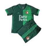 2021-22 Feyenoord Rotterdam Away Football Kit (Shirt + Short) Kid's