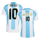 #MESSI #10 Argentina 2024 Home Player Version Copa America Soccer Jerseys Men's