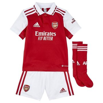 Arsenal 2022-23 Home Soccer Jerseys + Short + Socks Kid's