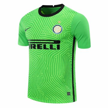 2020-21 Inter Milan Goalkeeper Green Men Football Jersey Shirts