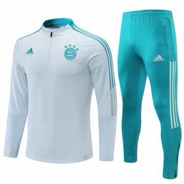 2021-22 Bayern Munich Grey Football Training Suit Men's [2021060053]