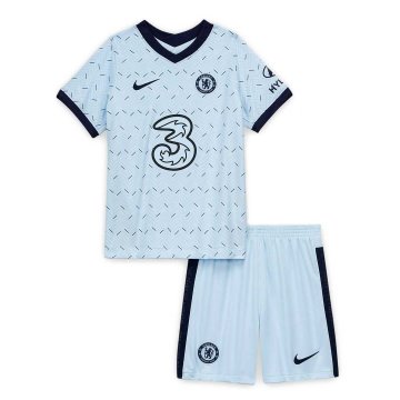 2020-21 Chelsea Away Kids Football Kit(Shirt+Shorts) [37912890]