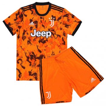 2020-21 Juventus Third Kids Football Kit (Shirt + Shorts)