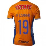 2016-17 Tigres Home Yellow Football Jersey Shirts Pizarro #19