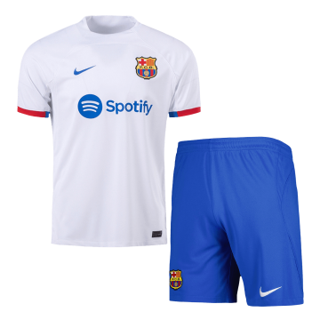 Barcelona 2023/24 Away Soccer Jerseys + Short Men's