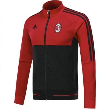 2017-18 AC Milan Track Jacket Red&Black