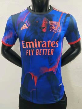 2021-22 Olympique Lyonnais Fourth Men‘s Football Jersey Shirts [66814706]