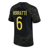 #VERRATTI #6 PSG 2022-23 Fourth Away Soccer Jerseys Men's