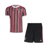 Sao Paulo FC 2021-22 Away Football Kit (Shirt + Shorts) Kid's