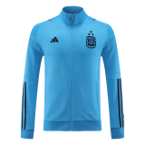 Argentina 2022-23 3 Stars Blue Soccer Jacket Men's