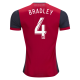 2017-18 Toronto Home Red Football Jersey Shirts Michael Bradley #4