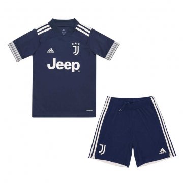 2020-21 Juventus Away Kids Football Kit (Shirt + Shorts)