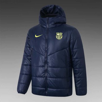 2020-21 Barcelona Navy Men's Football Winter Jacket