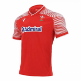 2020-21 Wales Rugby 7ers Home Red Football Jersey Shirts Men