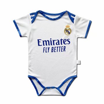 Real Madrid 2021-22 Home Soccer Jerseys Infant's
