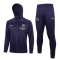 #Hoodie PSG 2023-24 Dark Purple Soccer Jacket + Pants Men's