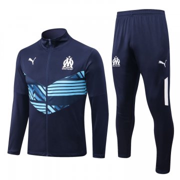 Olympique Marseille 2022-23 Royal Soccer Jacket + Pants Men's