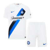Inter Milan 2023-24 Away Soccer Jerseys + Short Kid's