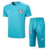 Palmeiras 2023-24 Light Blue Soccer Jerseys + Short Men's