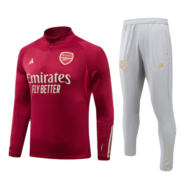 Arsenal 2023-24 Red Soccer Sweatshirt + Pants Men's