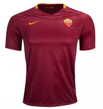 Roma Home Red Football Jersey Shirts 2016-17