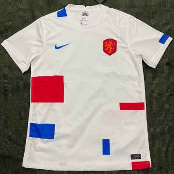 Netherlands 2022 White Soccer Jerseys Men's
