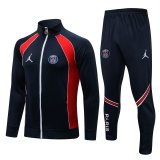 PSG x Jordan 2021-22 Cobelt Soccer Training Suit Jacket + Pants Men's