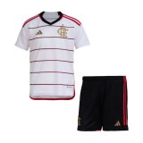 Flamengo 2023-24 Away Soccer Jerseys + Short Kid's
