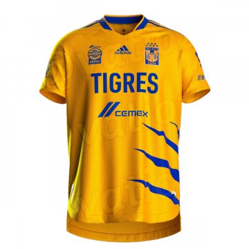 Tigres UANL 2021-22 Home Soccer Jerseys Men's