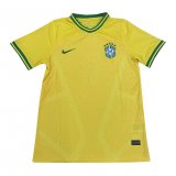 Brazil 2022 Yellow Soccer Training Jerseys Men's