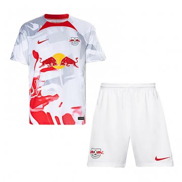 RB Leipzig 2022-23 Home Kid's Soccer Jerseys + Short