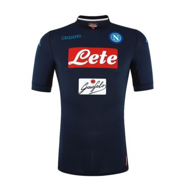 2017-18 Napoli Third Navy Football Jersey Shirts