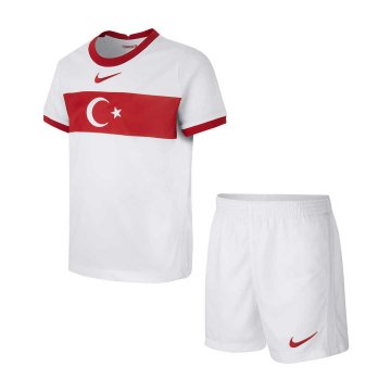 2021-22 Turkey Home Football Jersey Shirts + Short Kid's [2021050192]