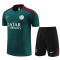 PSG 2024-25 Dark Green Soccer Jerseys + Short Men's