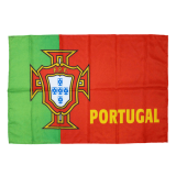 Green&Red Portugal Team Soccer Flag