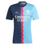 #Pre-Match Arsenal 2023-24 Light Blue Soccer Training Jerseys Men's