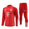 Bayern Munich 2024-25 Red Soccer Training Suit Men's