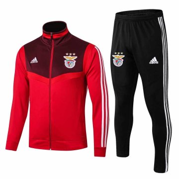 2019-20 Benfica High Neck Red Men's Football Training Suit(Jacket + Pants)
