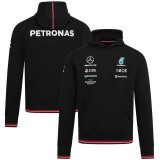 Mercedes-AMG Petronas 2022 Black F1 Team Hooded Sweat Men's