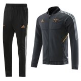 Arsenal 2022-23 Gray Soccer Jacket + Pants Men's