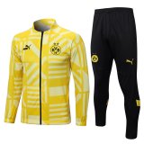 Borussia Dortmund 2022-23 Yellow - White Soccer Jacket + Pants Men's