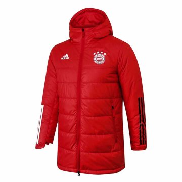 2020-21 Bayern Munich Red Men's Football Winter Jacket