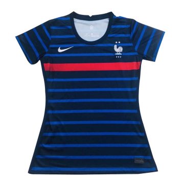 2020 France Home Blue Women Football Jersey Shirts